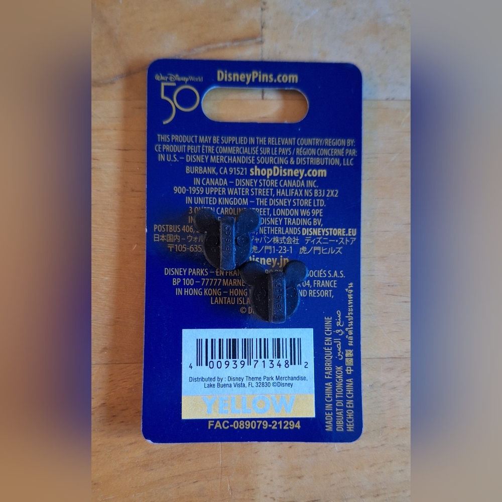 Disney Parks Mickey Minnie 50th Anniversary Pin New PB2B15 - Picture 2 of 2